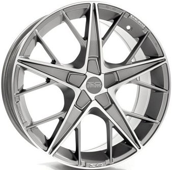 OZ Racing Quaranta 5 8,5x19 5x112 ET44 dia 75 grigio corsa diamond cut