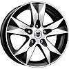 K&K Crossline 6,5x16 5x114,3 ET45 dia 67,1 алмаз черный