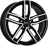 Dezent TR dark 8x18 5x112 ET39 dia 66,6 black full polished