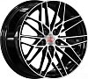 1000 Miglia MM1015 8x18 5x114.3 ET45 dia 67.1 gloss black polished