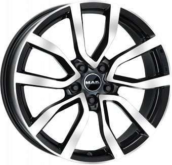 MAK Midlands 9,5x21 5x112 ET25 dia 66,45 black mirror