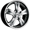 Antera 345 10x22 5x150 ET35 dia 110,5 silver lip polished