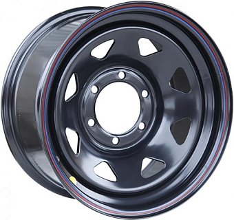 Offroad wheels Toyota Land Cruiser 105 8x16 5x150 ET-13 dia 110,5 черный