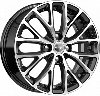 K&K Original Series KIA (Rio 2 КСr782) 6x15 4x100 ET46 dia 54,1 алмаз черный Россия