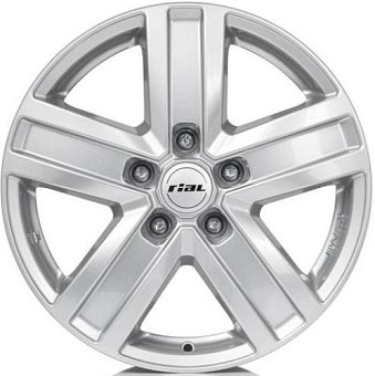 Rial Transporter 6,5x16 5x120 ET50 dia 65,1 polar silver
