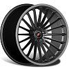 Inforged IFG36 8x18 5x112 ET32 dia 66,6 black machined lip