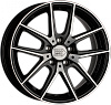 1000 Miglia MM041 6,5x16 5x114,3 ET42 dia 67,1 black polished