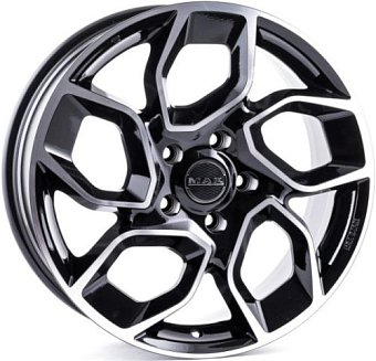 MAK Express 7x17 5x118 ET62 dia 71,1 black mirror