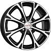 K&K Блюз 6x15 4x100 ET48 dia 54,1 алмаз черный