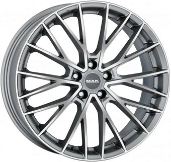 MAK Speciale 8,5x20 5x112 ET25 dia 66,6 graphite mirror face