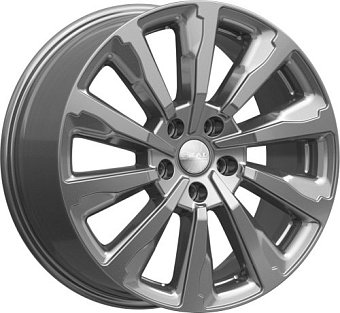 Скад Астер 8x18 5x108 ET45 dia 60,1 графит