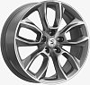K&K Premium Series КР001 (18_X-Trail) 7x18 5x114,3 ET45 dia 66,1 diamond gloss graphite Россия