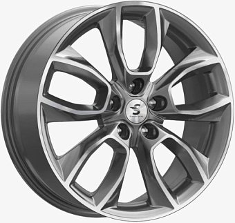 K&K Premium Series КР001 (18_X-Trail) 7x18 5x114,3 ET45 dia 66,1 diamond gloss graphite Россия