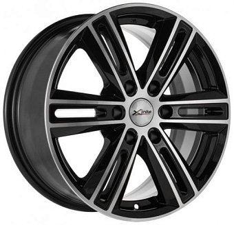 X trike X-124 7,5x17 6x139,7 ET25 dia 106,1 BK/FP
