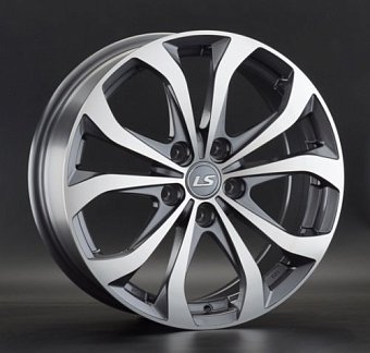 LS wheels 843 7x17 5x114,3 ET45 dia 67,1 GMF