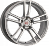 1000 Miglia MM1002 8x18 5x112 ET35 dia 66,6 matt silver polished