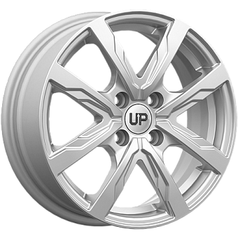 Wheels UP Up122 6x15 4x100 ET37 dia 60,1 silver classic