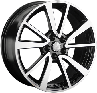 LS wheels 1334 7,5x18 5x108 ET33 dia 60,1 BKF LS wheels 1334 7,5x18 5x108 ET33 dia 60,1 BKF
