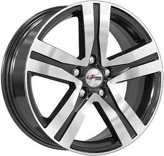 iFree Rebel 7x17 5x108 ET45 dia 67,1 блэк джек Россия