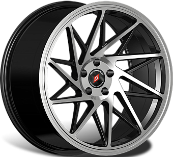 Inforged IFG35 8,5x19 5x114,3 ET45 dia 67,1 black machined Inforged IFG35 8,5x19 5x114,3 ET45 dia 67,1 black machined