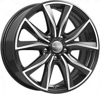 iFree Replica КС867 (ZV 17_Octavia FL) 7x17 5x112 ET49 dia 57,1 алмаз черный Россия