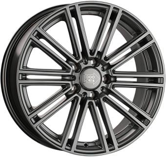 1000 Miglia MM1005 8x18 5x108 ET40 dia 63,3 matt anthracite 1000 Miglia MM1005 8x18 5x108 ET40 dia 63,3 matt anthracite