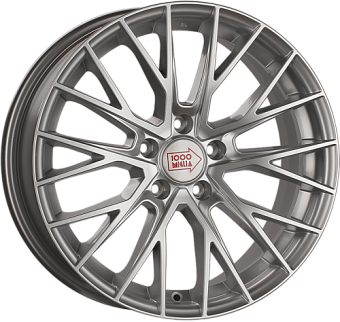 1000 Miglia MM1009 8x17 5x112 ET35 dia 66,6 silver high gloss 1000 Miglia MM1009 8x17 5x112 ET35 dia 66,6 silver high gloss